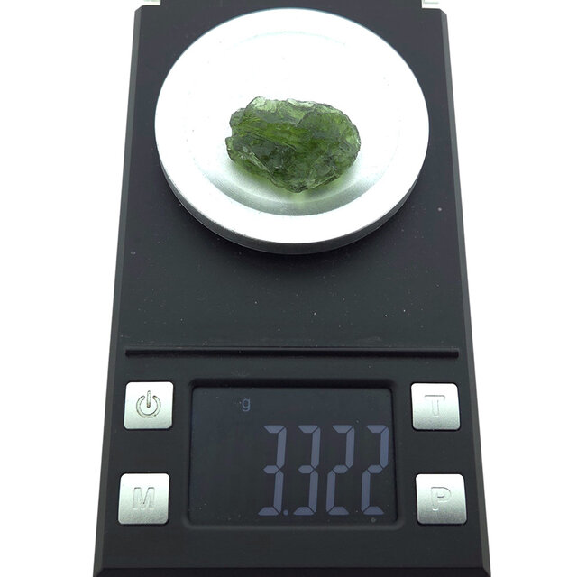 Moldavite from Czech Republic