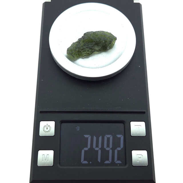 Moldavite from Czech Republic