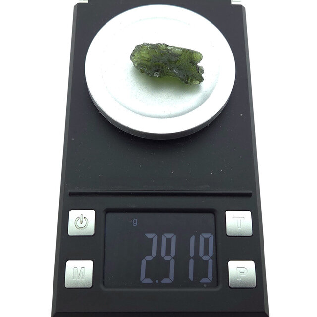 Moldavite from Czech Republic