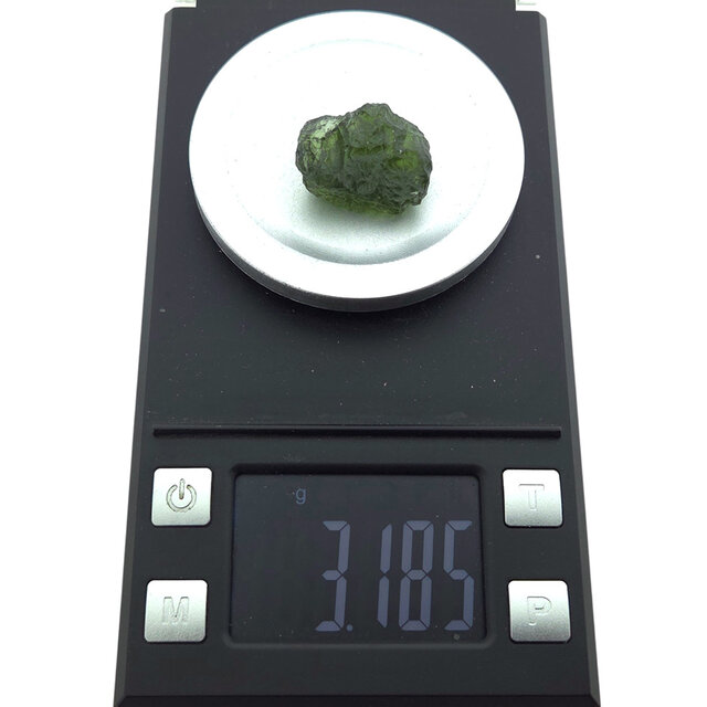 Moldavite from Czech Republic
