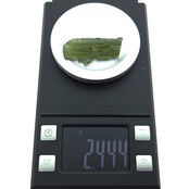Moldavite from Czech Republic