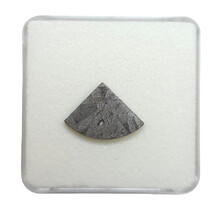 Aletai iron meteorite, etched fragment with Widmanstätten pattern