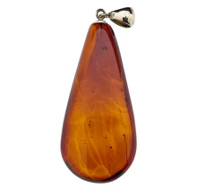 Hanger van Baltisch Barnsteen met zilver