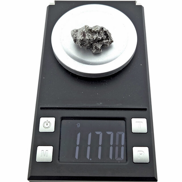 Iron meteorite crystal