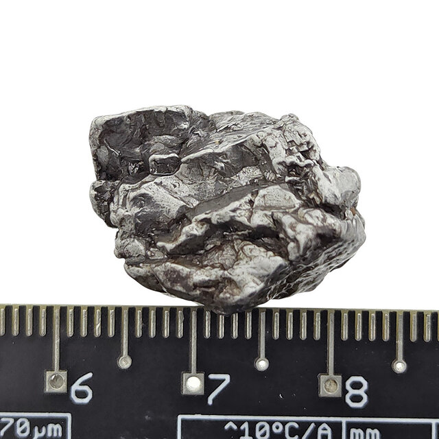 Iron meteorite crystal