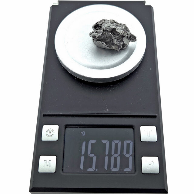 Iron meteorite crystal