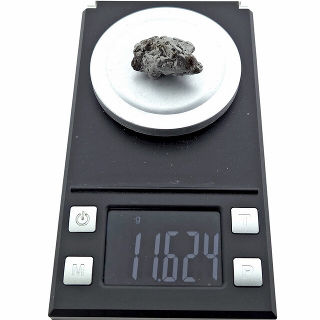 Iron meteorite crystal