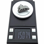 Iron meteorite crystal