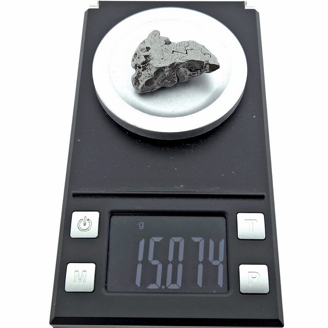 Iron meteorite crystal