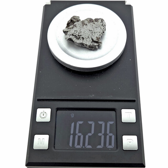 Iron meteorite crystal