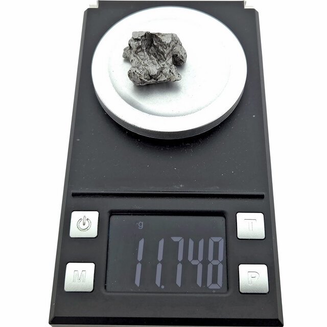 Iron meteorite crystal