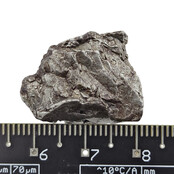 Iron meteorite crystal