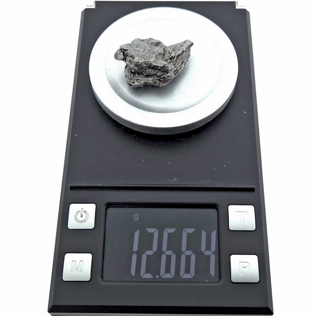 Iron meteorite crystal