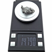 Iron meteorite crystal