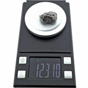Iron meteorite crystal