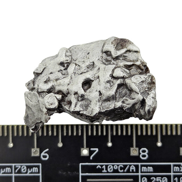Iron meteorite crystal