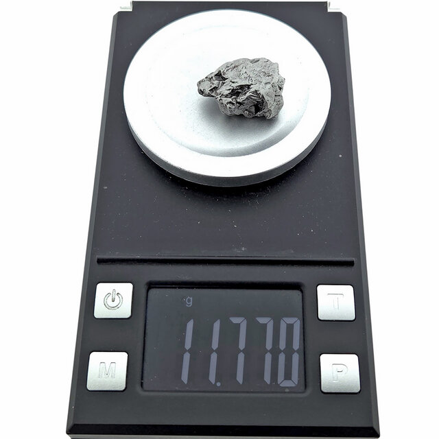Iron meteorite crystal