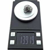 Iron meteorite crystal