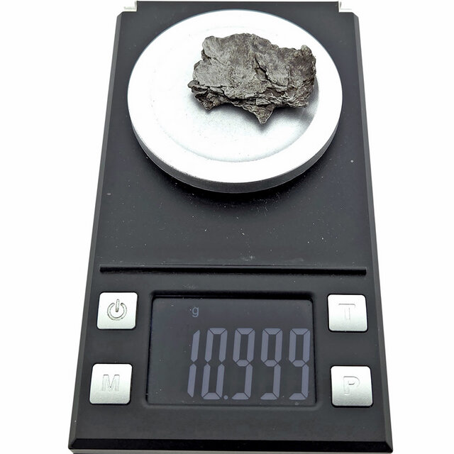 Iron meteorite crystal