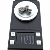 Iron meteorite crystal