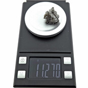 Iron meteorite crystal