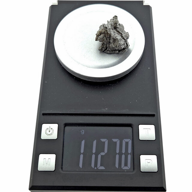 Iron meteorite crystal