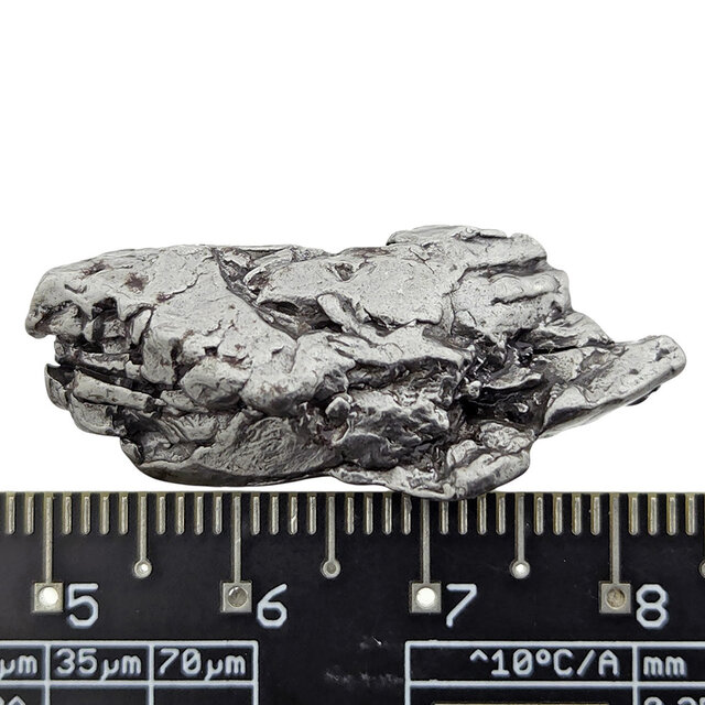 Iron meteorite crystal
