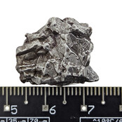 Iron meteorite crystal