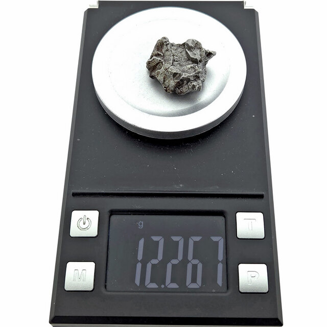Iron meteorite crystal