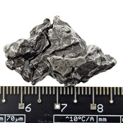 Iron meteorite crystal