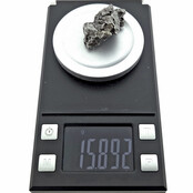 Iron meteorite crystal