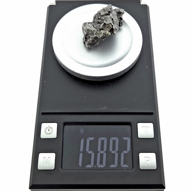 Iron meteorite crystal