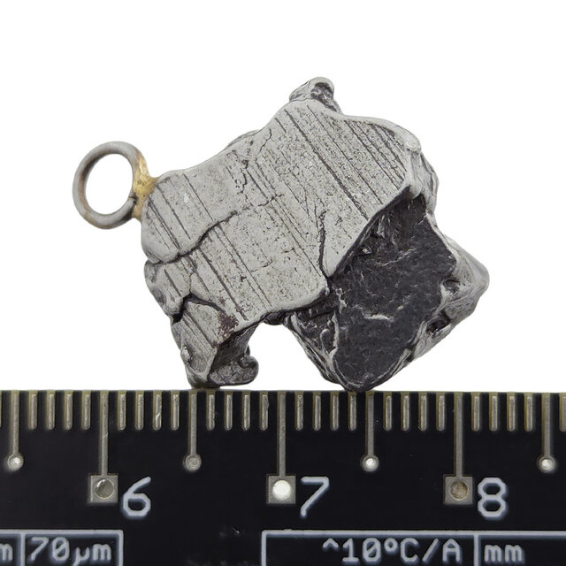 Eisenmeteorit kristall Anhänger