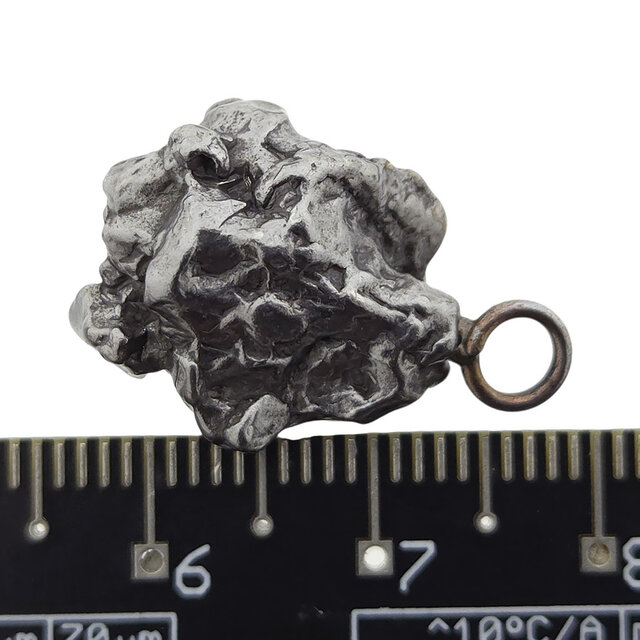 Eisenmeteorit kristall Anhänger
