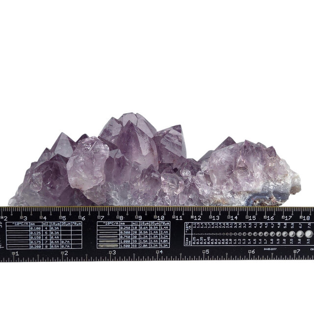Amethyst, from calming properties to deep transformations, 800 grams