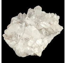 Rock crystal cluster, clear quartz with natural crystal points 1,9 kg