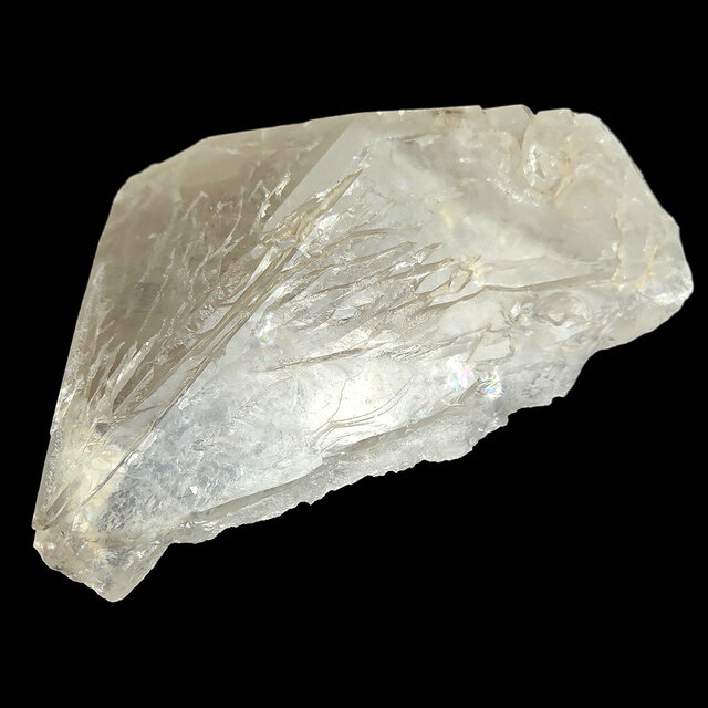 Bergkristallgruppe, klarer Quarz mit natürlichen Kristallspitzen  1,6 KG
