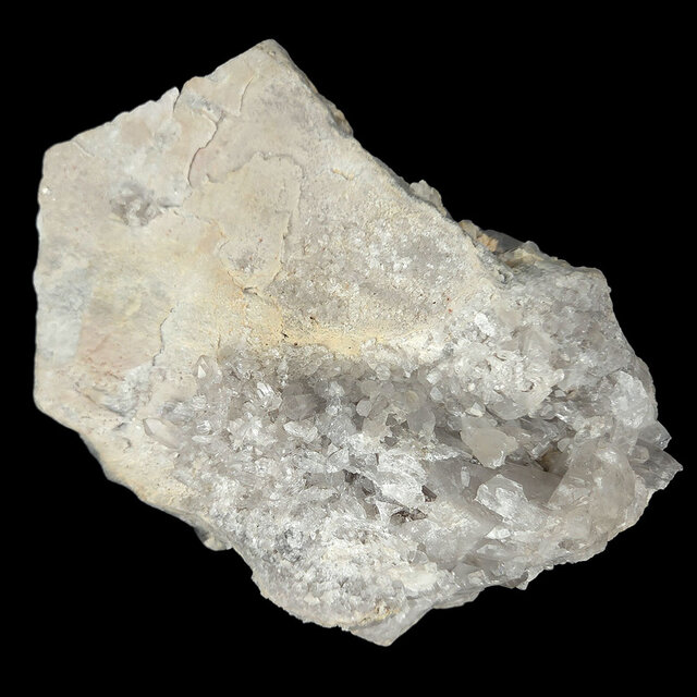 Rock crystal cluster, clear quartz with natural crystal points 1,8 kg