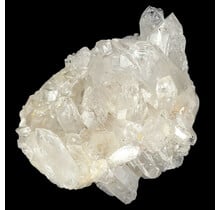 Bergkristal cluster, heldere kwarts met natuurlijke kristalpunten 2,6 kg