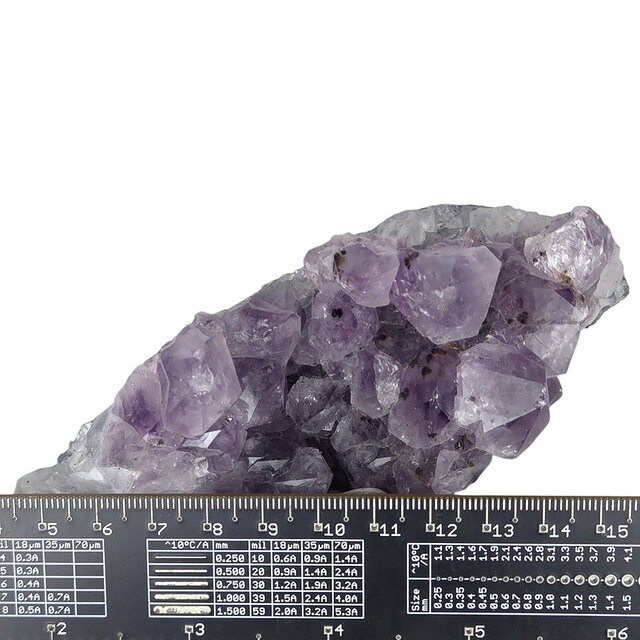 Amethyst, from calming properties to deep transformations, 390 grams