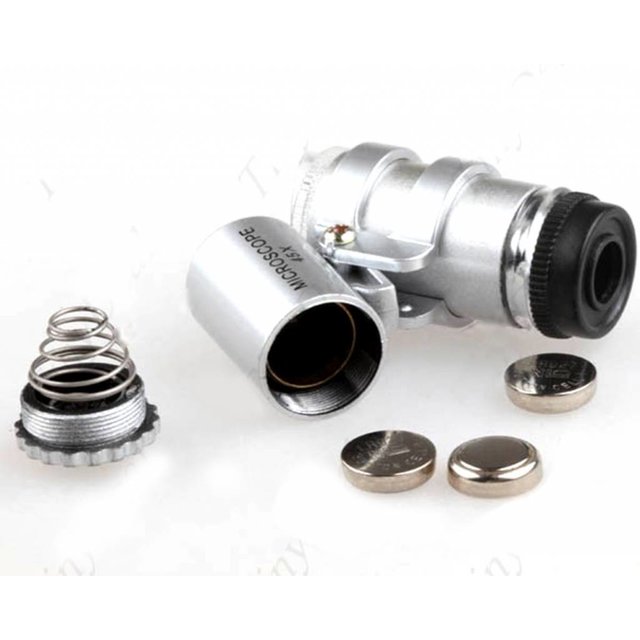 Pocket microscope with 45x magnification