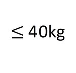 up to 40kg