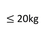 up to 20kg
