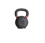 28kg kettlebell avec anneaux colorés avec/sans pied en caoutchouc