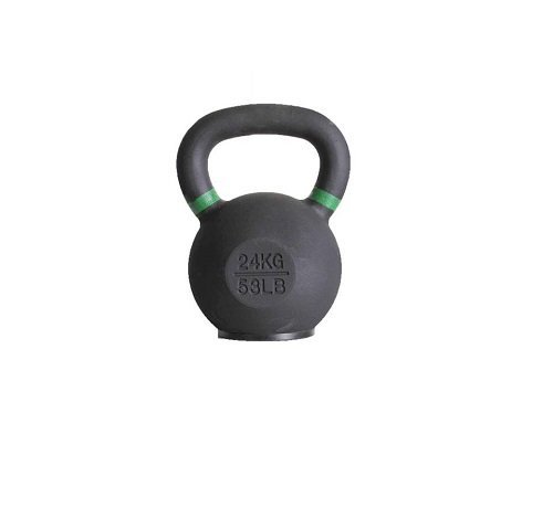 Fitribution 24kg kettlebell with coloured ring with/without rubber foot