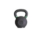 24kg kettlebell met gekleurde ring met/zonder rubberen voet