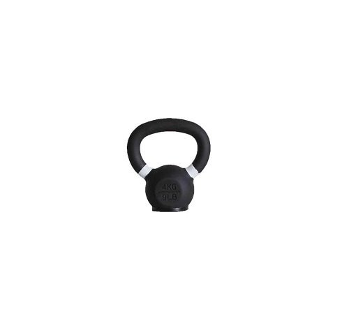 Fitribution 4kg kettlebell with coloured ring with/without rubber foot