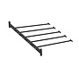 Incline monkey beam set 180cm wall mount