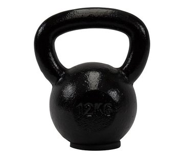 Fitribution 12kg kettlebell met rubberen voet