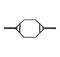 Une barre olympique hexagonale